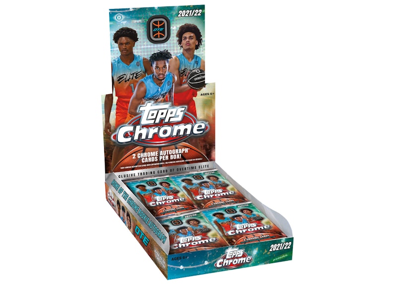 2021-22 Topps Chrome Overtime Elite Basketball Hobby Box