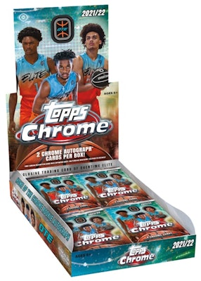 2021-22 Topps Chrome Overtime Elite Basketball Hobby Box Buy 2021-22 Topps Chrome Overtime Elite Basketball Hobby Box