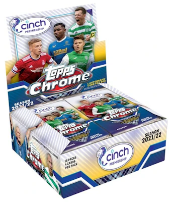 2021-22 Topps Chrome 蘇格蘭超級足球聯賽收藏盒 Buy 2021-22 Topps Chrome 蘇格蘭超級足球聯賽收藏盒