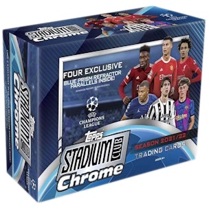2021-22 Topps Chrome 球場俱樂部歐洲冠軍聯賽足球超級收藏盒 Buy 2021-22 Topps Chrome 球場俱樂部歐洲冠軍聯賽足球超級收藏盒