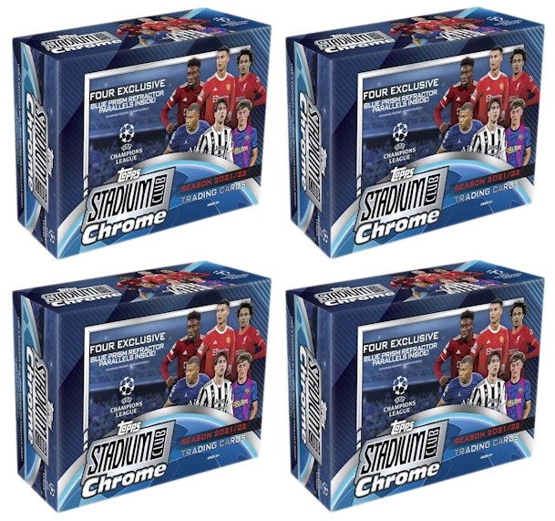 2021-22-topps-chrome-stadium-club-uefa-champions-league-soccer-mega-box-4x-lot