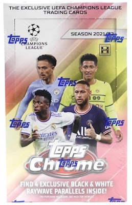 2021-22 Topps Chrome UEFA Champions League Soccer Hobby Lite Box Buy 2021-22 Topps Chrome UEFA Champions League Soccer Hobby Lite Box