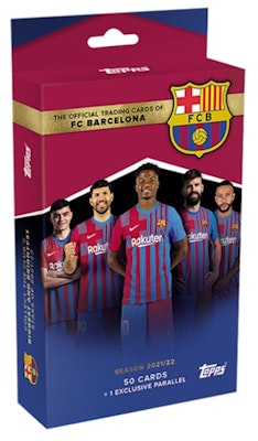 2021-22 Topps FC Barcelona Official Team Set Soccer Hanger Box Buy 2021-22 Topps FC Barcelona Official Team Set Soccer Hanger Box