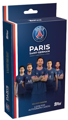 2021-22 Topps Paris Saint-Germain Team Set Soccer Box Buy 2021-22 Topps Paris Saint-Germain Team Set Soccer Box