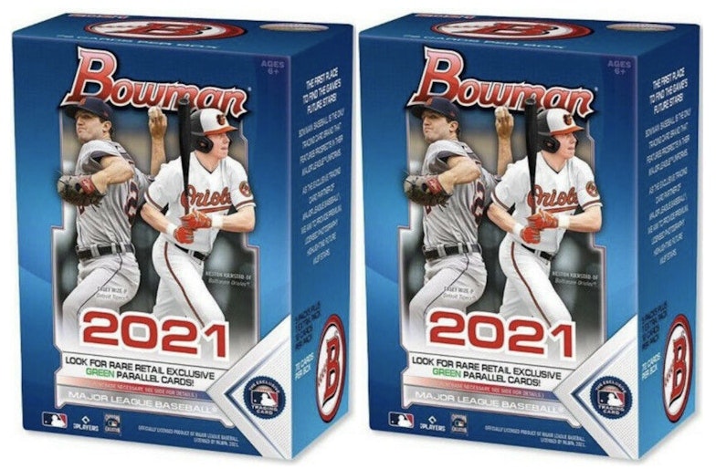 2021-bowman-baseball-blaster-box-2x-lot