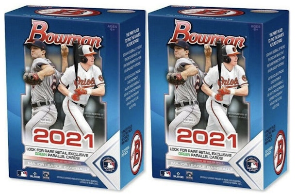 2021 Bowman Baseball Blaster Box 2x Lot Buy 2021 Bowman Baseball Blaster Box 2x Lot