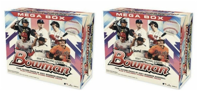 Caja Mega 2021 Bowman Béisbol Lote 2x Buy Caja Mega 2021 Bowman Béisbol Lote 2x