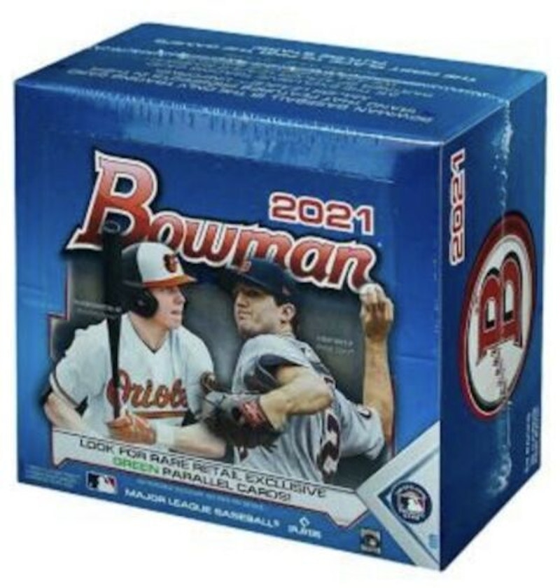 2021 Bowman Baseball Retail Box 24 Pack