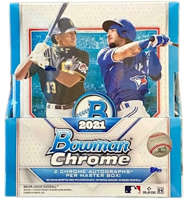 2021 Bowman Chrome Baseball Hobby Box Buy 2021 Bowman Chrome Baseball Hobby Box