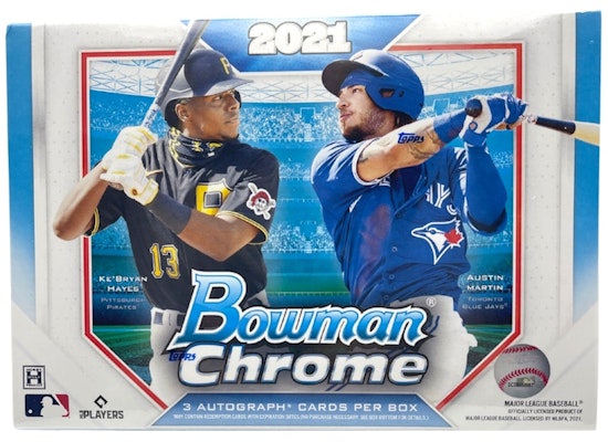 2021 Bowman Chrome Baseball HTA Jumbo Box Buy 2021 Bowman Chrome Baseball HTA Jumbo Box