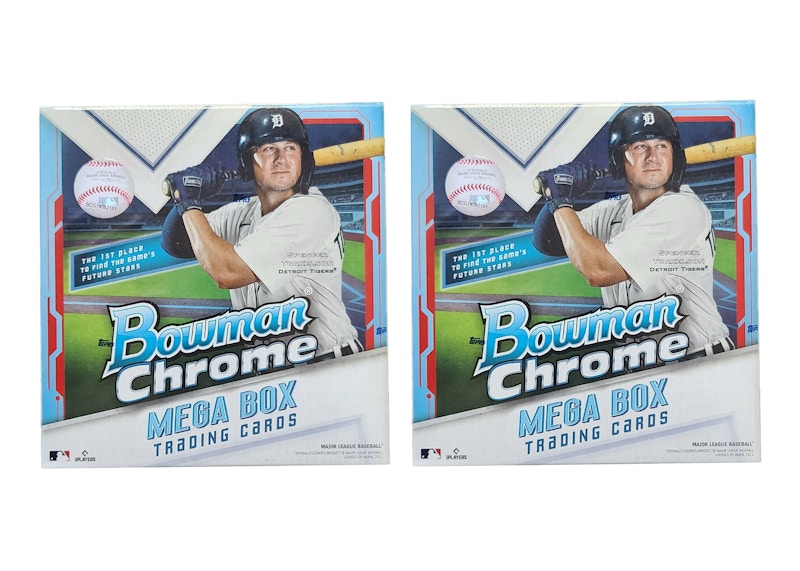 2021 Bowman Chrome Baseball Mega Box 2x Lot