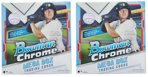 2021 Bowman Chrome メガボックス 2個セット (2021 Bowman Chrome Mega Box 2-ko Setto)
Buy 2021 Bowman Chrome メガボックス 2個セット (2021 Bowman Chrome Mega Box 2-ko Setto)