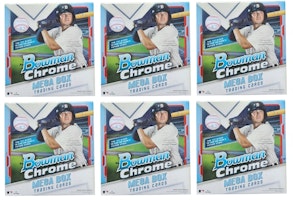 2021 Bowman Chrome Baseball Mega Box 6x Lot 2021 Bowman Chrome Baseball Mega Box 6x Lot