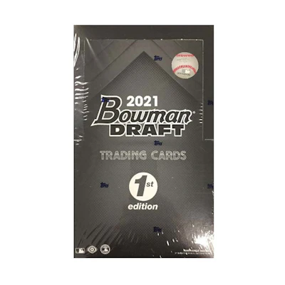 2021 Bowman Draft Baseball 1st Edition Box