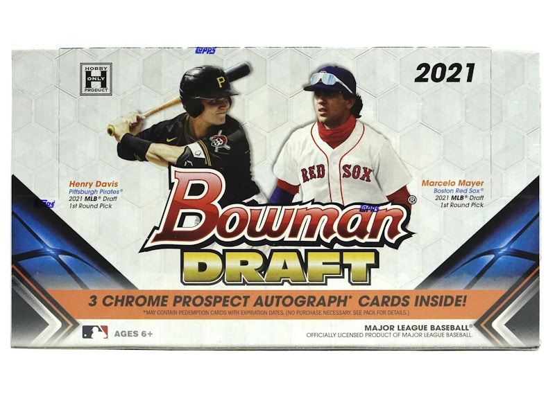 2021 Bowman Draft Baseball Hobby Jumbo Box