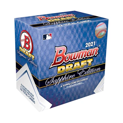 2021 Bowman Draft Sapphire Edition Baseball Hobby Box