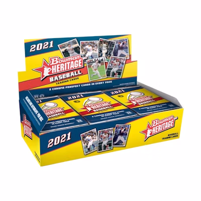 2021 Bowman Heritage Baseball Hobby Box