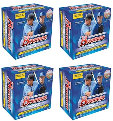 2021 Bowman Sapphire Edition Baseball Box 4x Lot Buy 2021 Bowman Sapphire Edition Baseball Box 4x Lot