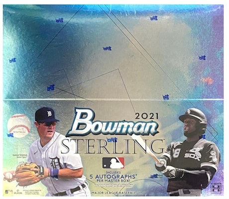 2021 Bowman Sterling 棒球收藏盒 Buy 2021 Bowman Sterling 棒球收藏盒