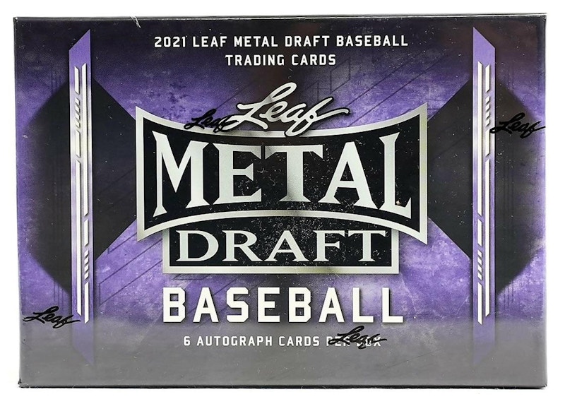 Buy 2021年Leaf金属选秀棒球兴趣盒