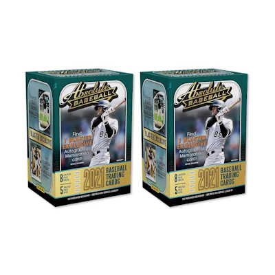2021 Panini Absolute Baseball Blaster Box 2x Lot