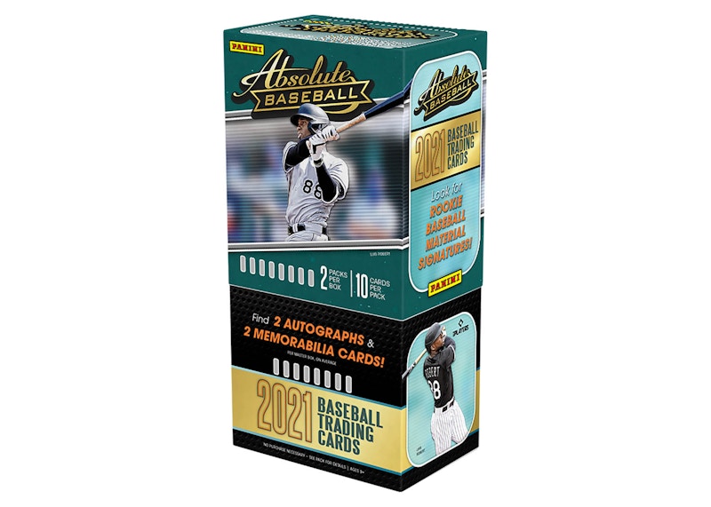 2021 Panini Absolute Baseball Hobby Box
