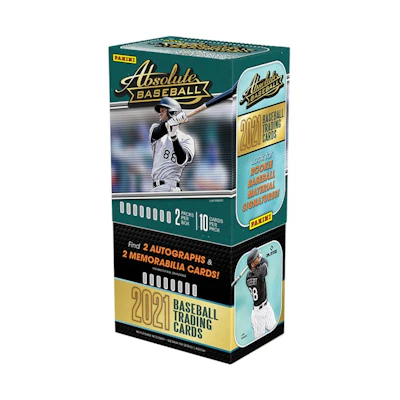 2021 Panini Absolute Baseball Hobby Box