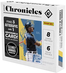 2021 パニーニ クロニクルズ 野球 FOTLボックス
Buy 2021 パニーニ クロニクルズ 野球 FOTLボックス