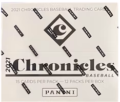 2021 Panini Chronicles Baseball Factory Sealed Multi-Pack Cello Fat Pack Box 2021 Panini Chronicles Baseball Factory Sealed Multi-Pack Cello Fat Pack Box