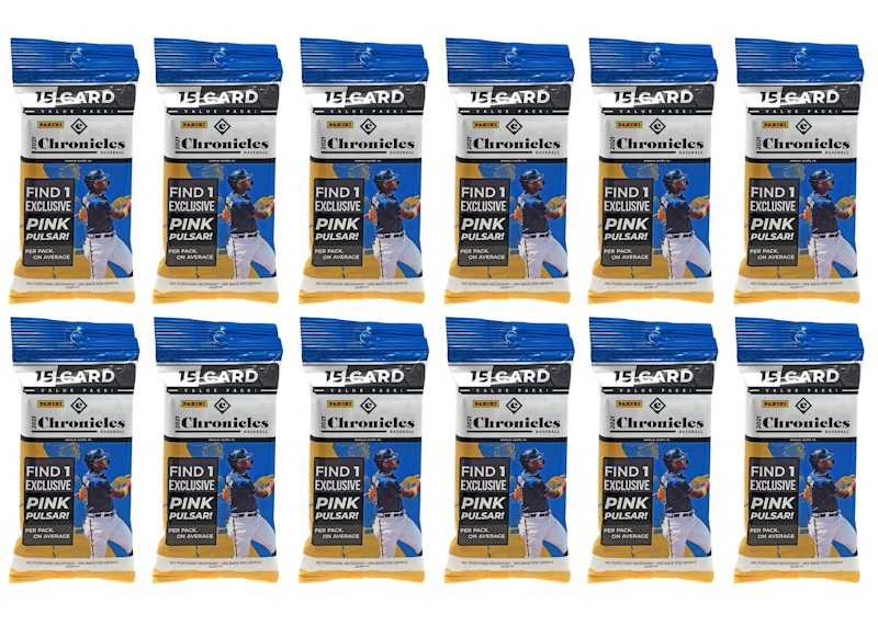 Buy Lote 12x 2021 Panini Chronicles Baseball Fat Pack