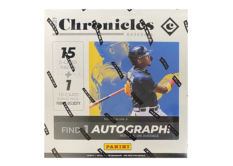 2021 Panini Chronicles Baseball Mega Box (Purple Velocity)