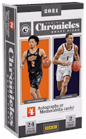 2021 Panini Chronicles Draft Picks Collegiate Basketball Hobby Box 2021 Panini Chronicles Draft Picks Collegiate Basketball Hobby Box