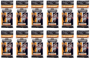 2021 Panini Chronicles Draft Picks Collegiate Basketball Fat Pack 12x Lot 2021 Panini Chronicles Draft Picks Collegiate Basketball Fat Pack 12x Lot