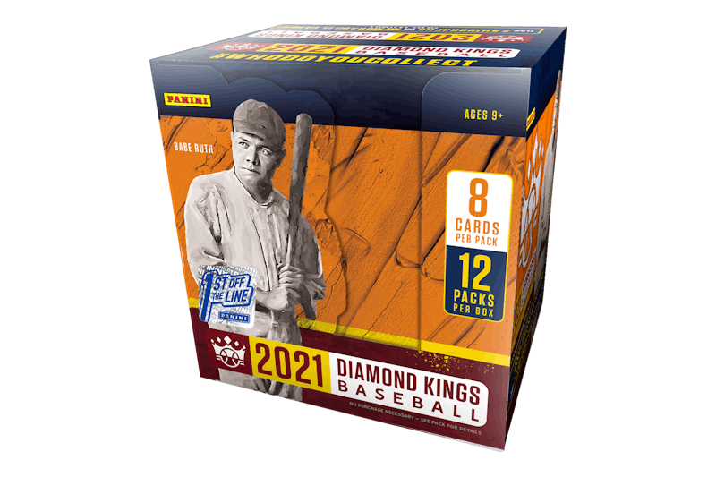 2021 Panini Diamond Kings Baseball 1st Off The Line Box