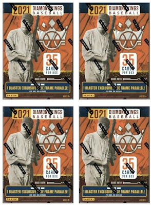 Lote de 4 Cajas 2021 Panini Diamond Kings Baseball Blaster. Buy Lote de 4 Cajas 2021 Panini Diamond Kings Baseball Blaster.