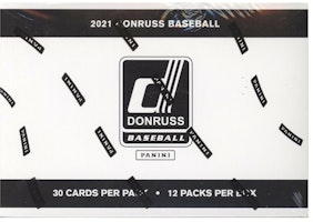 2021 Panini Donruss Baseball Factory Sealed Fat Pack Box 2021 Panini Donruss Baseball Factory Sealed Fat Pack Box