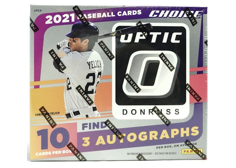 2021 Panini Donruss Optic Baseball Choice Box