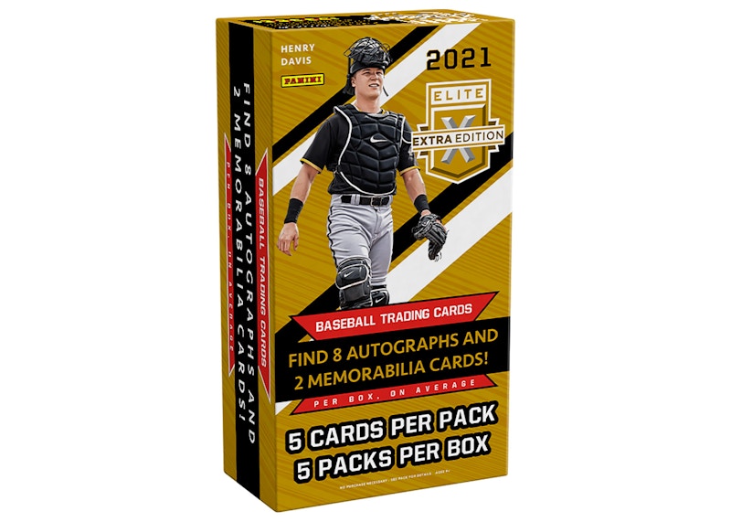 2021 Panini Elite Extra Edition Baseball Hobby Box