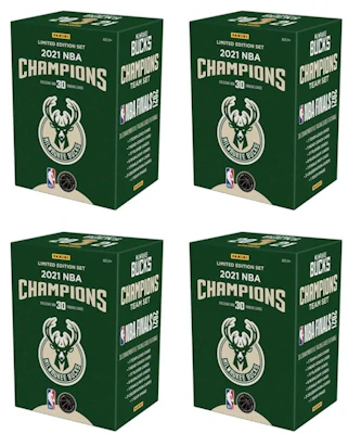 2021 Panini 密爾瓦基公鹿隊 NBA 總冠軍 30張球隊卡片組合 4套 Buy 2021 Panini 密爾瓦基公鹿隊 NBA 總冠軍 30張球隊卡片組合 4套