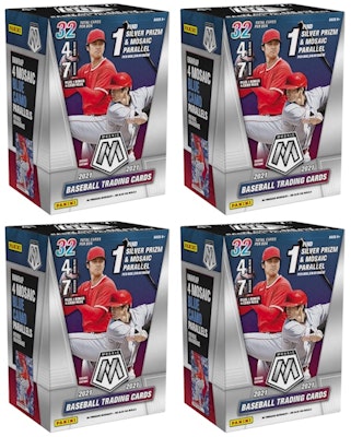 2021 Panini Mosaic Baseball Blaster Box 4x Lot Buy 2021 Panini Mosaic Baseball Blaster Box 4x Lot