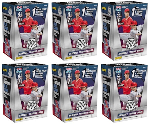 2021 Panini Mosaic Baseball Blaster Box 6x Lot Buy 2021 Panini Mosaic Baseball Blaster Box 6x Lot