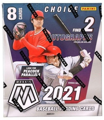 2021 Panini Mosaic Baseball Choice Box Buy 2021 Panini Mosaic Baseball Choice Box
