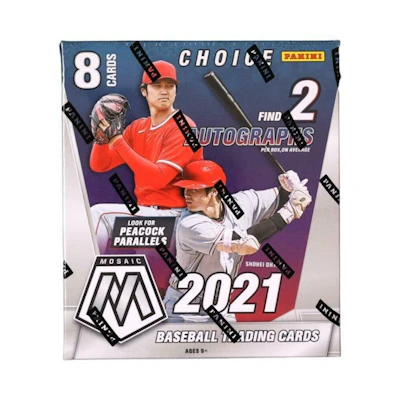 2021 Panini Mosaic Baseball Choice Box