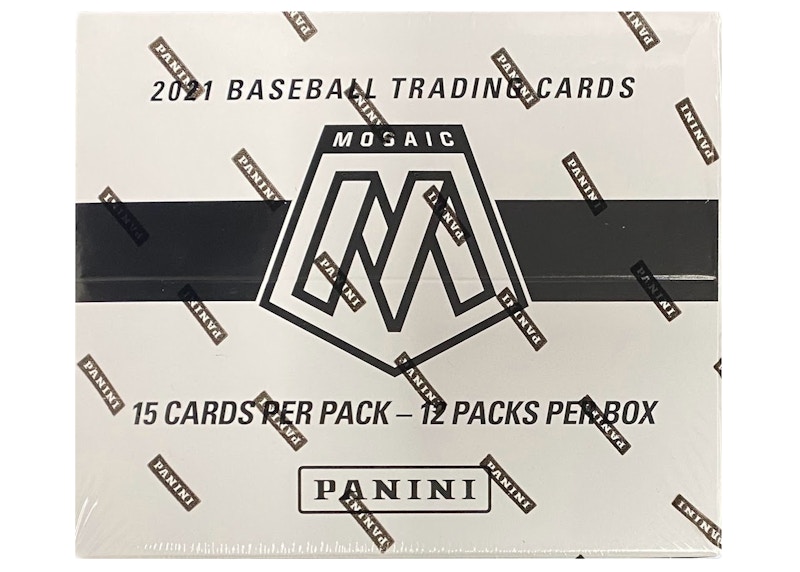 2021 Panini Mosaic Baseball Factory Sealed Multi-Pack Cello Pack Box