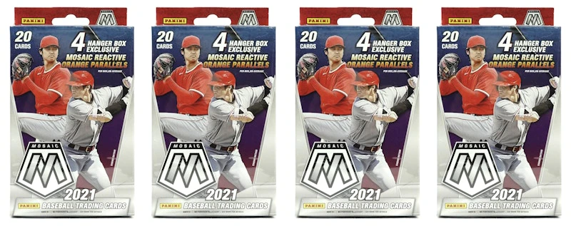 2021-panini-mosaic-baseball-hanger-box-4x-lot