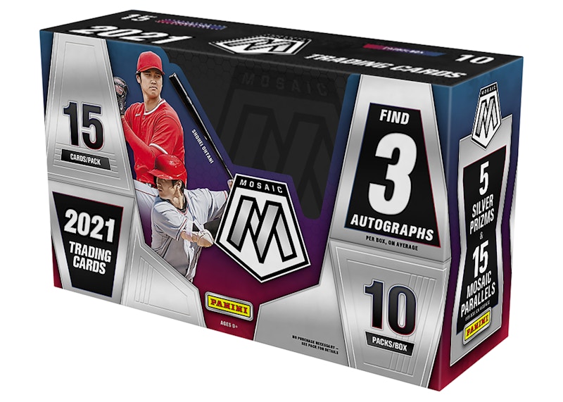 2021 Panini Mosaic Baseball Hobby Box