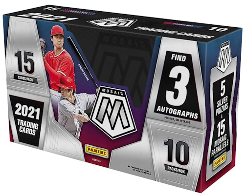 2021 Panini Mosaic Baseball Hobby Box Buy 2021 Panini Mosaic Baseball Hobby Box