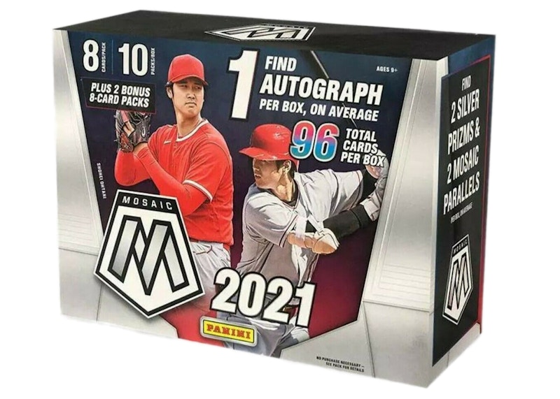 Buy Kotak Mega 2021 Panini Mosaic Baseball (96 ct.)