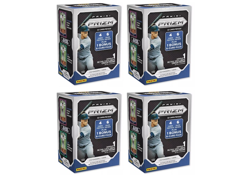2021 Panini Prizm Baseball Blaster Box 4x Lot