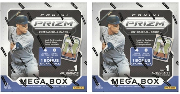 2021 panini Prizm メガボックス(コズミックヘイズ) 2個セット
Buy 2021 panini Prizm メガボックス(コズミックヘイズ) 2個セット